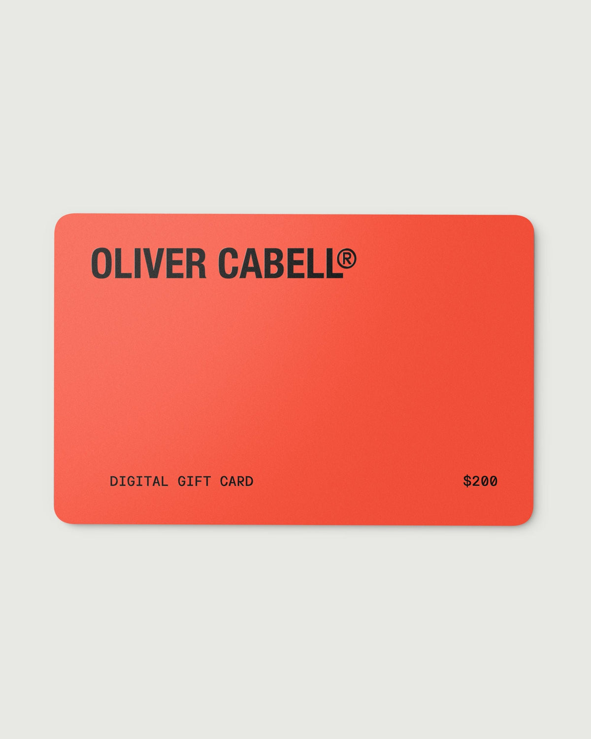 Digital Gift Card
