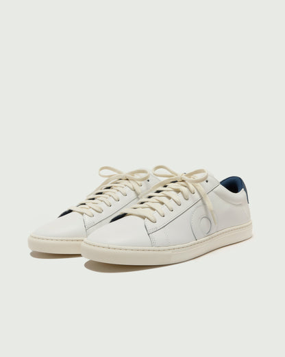 Low 1 | White / Navy / Ivory (Orthopedic)