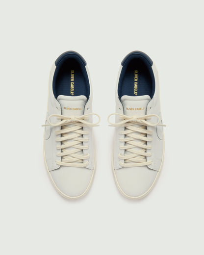 Low 1 | White / Navy / Ivory