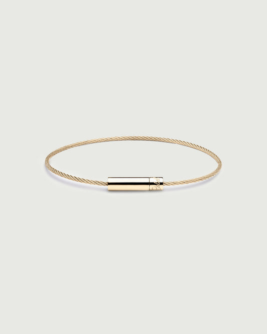 Michael Cable Bracelet | Gold
